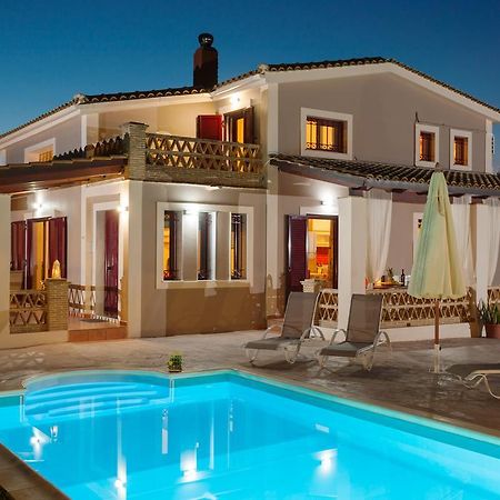 Evalexia Villa - Luxury Villa With Private Pool Near Laganas Perfect For Groups By Villa Mana Gers Kalamákion Exterior foto